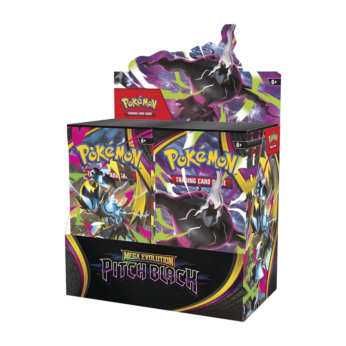 Pokémon TCG: Mega Evolution 5 – Pitch Black – Booster Box – English (PREORDER)