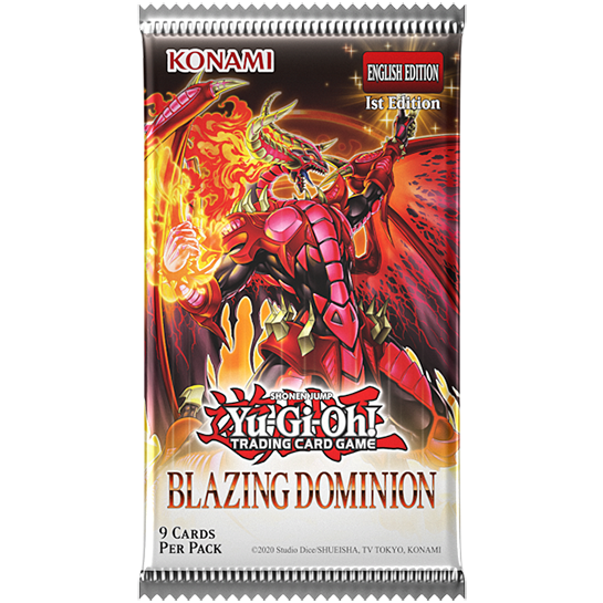 Blazing Dominion - Booster Pack - English - Yu-Gi-Oh!
