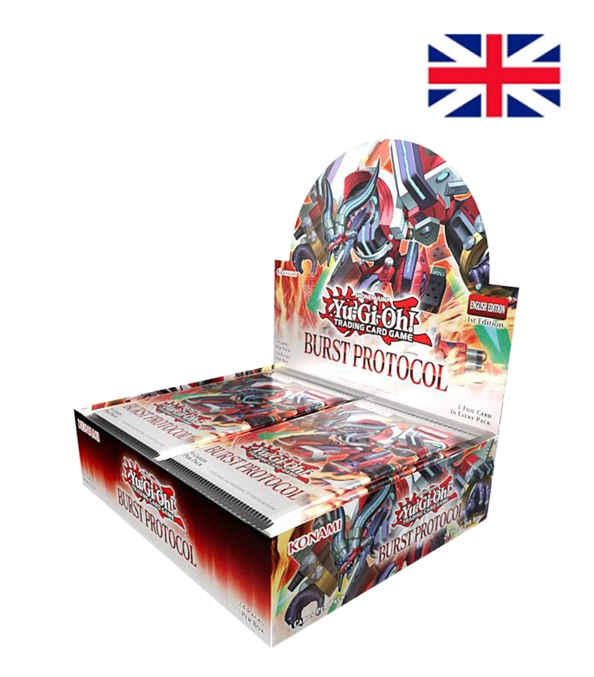 Yu-Gi-Oh! – Burst Protocol – Booster Box (Display, 24 Packs) – English