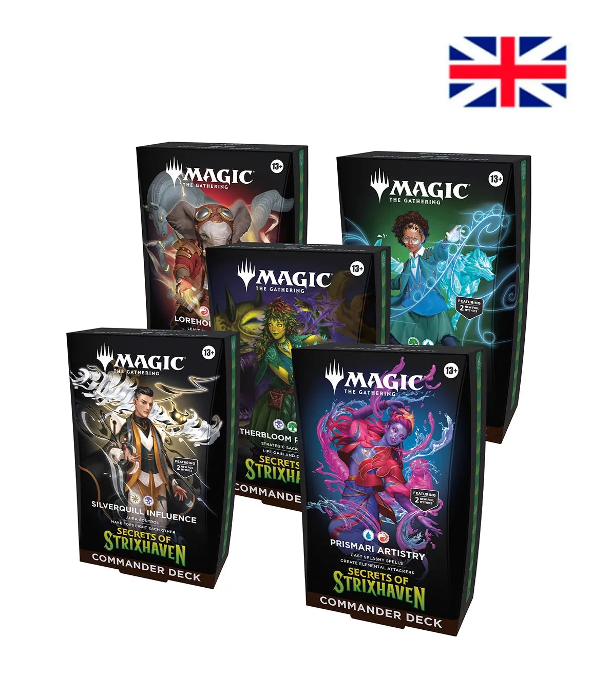 Commander Decks - Secrets of Strixhaven - English - Magic: The Gathering