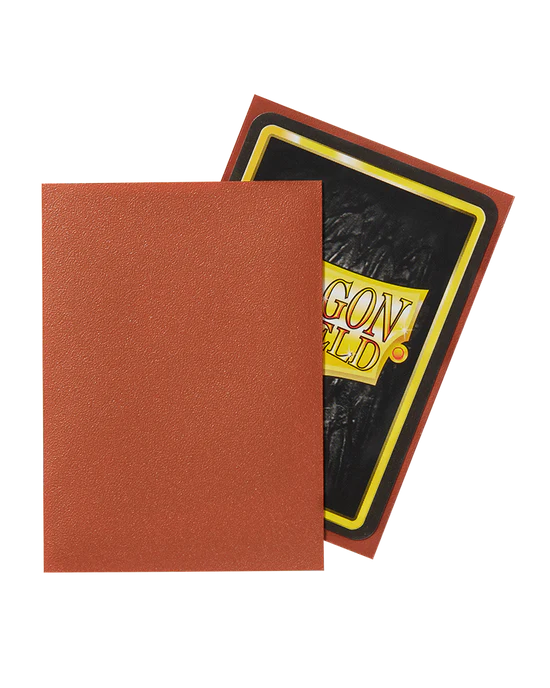 Matte Sleeves - Copper (100 Sleeves) - Dragon Shield
