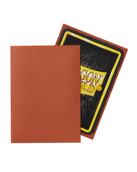 Matte Sleeves - Copper (100 Sleeves) - Dragon Shield