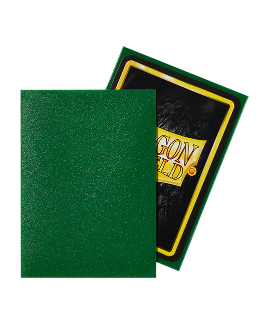 Matte Sleeves - Emerald (100 Sleeves) - Dragon Shield