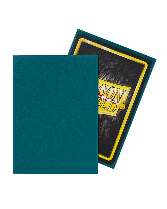 Matte Sleeves - Petrol (100 Sleeves) - Dragon Shield