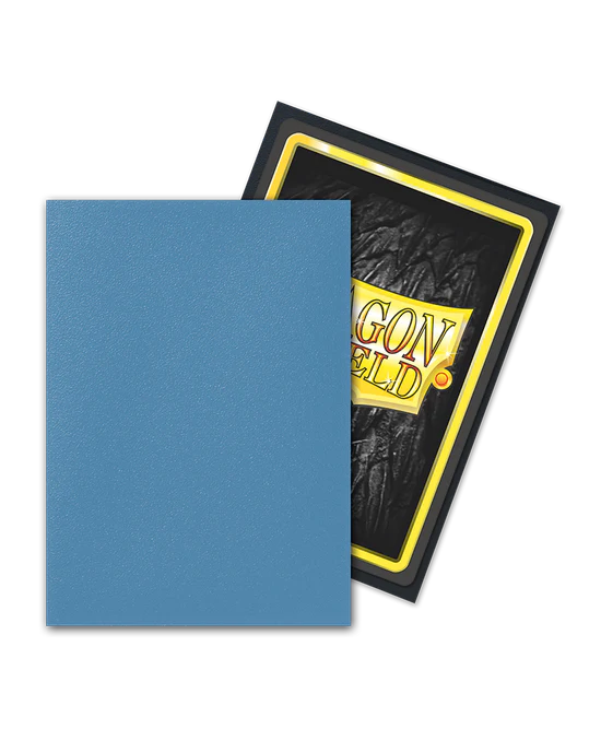 Dual Matte Sleeves - Lagoon 'Saras' (100 Sleeves) - Dragon Shield