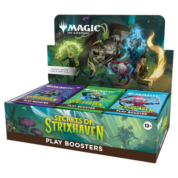 Magic: The Gathering – Secrets of Strixhaven – Play Booster Box (Display, 30 packs) – English