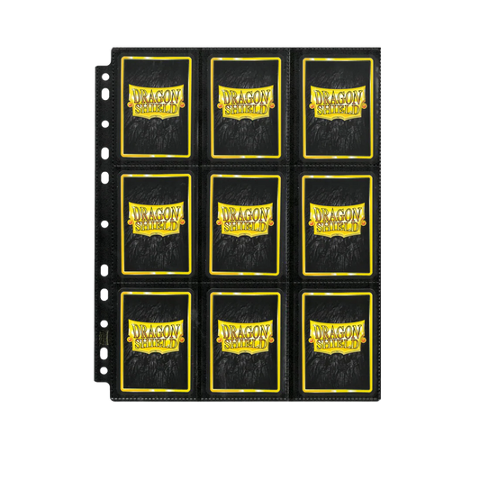 Dragon Shield – Páginas de 18 Bolsillos – Con Brillo Lateral