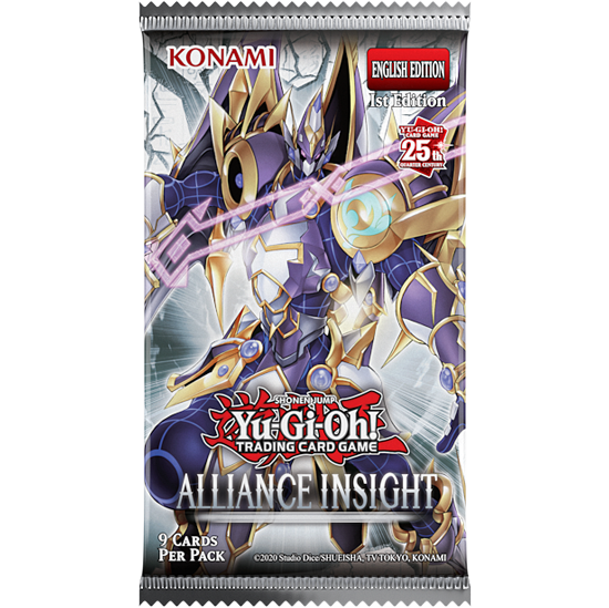 Yu-Gi-Oh! – Alliance Insight – Paquet de Boosters (9 Cartes) – Anglais
