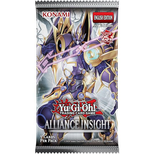 Yu-Gi-Oh! – Alliance Insight – Paquete de Refuerzo (9 Cartas) – Inglés