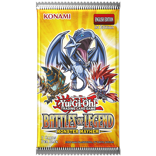 Battles of Legend: Monster Mayhem - Booster (5 Cards) - English - Yu-Gi-Oh!