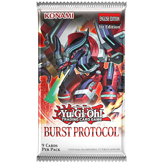 Yu-Gi-Oh! – Burst Protocol – Booster Pack – English