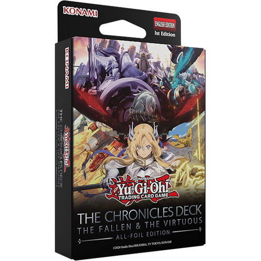 EL MAZO DE LAS CRÓNICAS: Los Caídos y Los Virtuosos (Edición Todo Foil) - Mazo Estructura - Español - Yu-Gi-Oh!