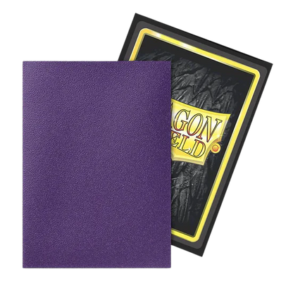 Dual Matte Sleeves - Metallic Purple / Soul (100 Sleeves) - Dragon Shield