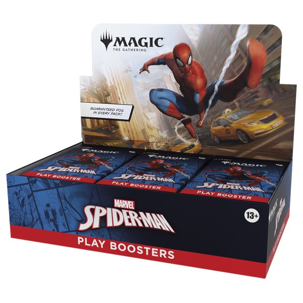 Booster de jeu en boîte – Marvel's Spider-Man – Anglais – Magic: The Gathering