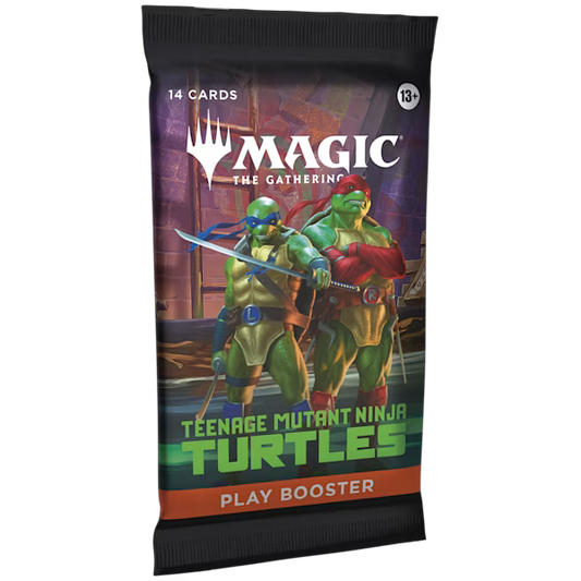 Magic: The Gathering – Tortugas Ninja Adolescentes Mutantes – Paquete de Refuerzo de Juego – Inglés