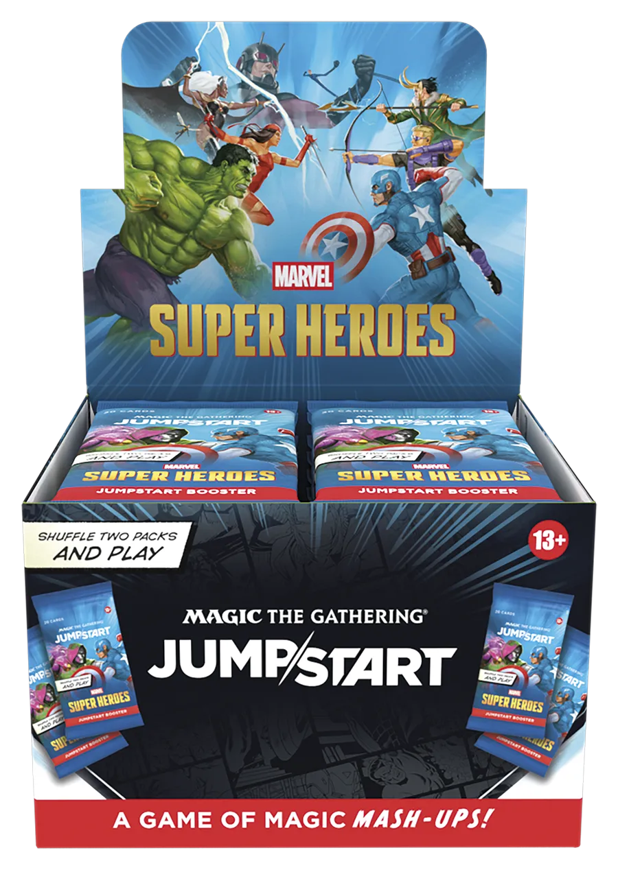 Magic: The Gathering – Marvel Super Heroes – Jumpstart Booster Box – English