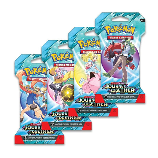 Escarlata y Púrpura - Juntos en el Viaje - Paquete de Refuerzo (10 Cartas) - Español - Pokémon TCG