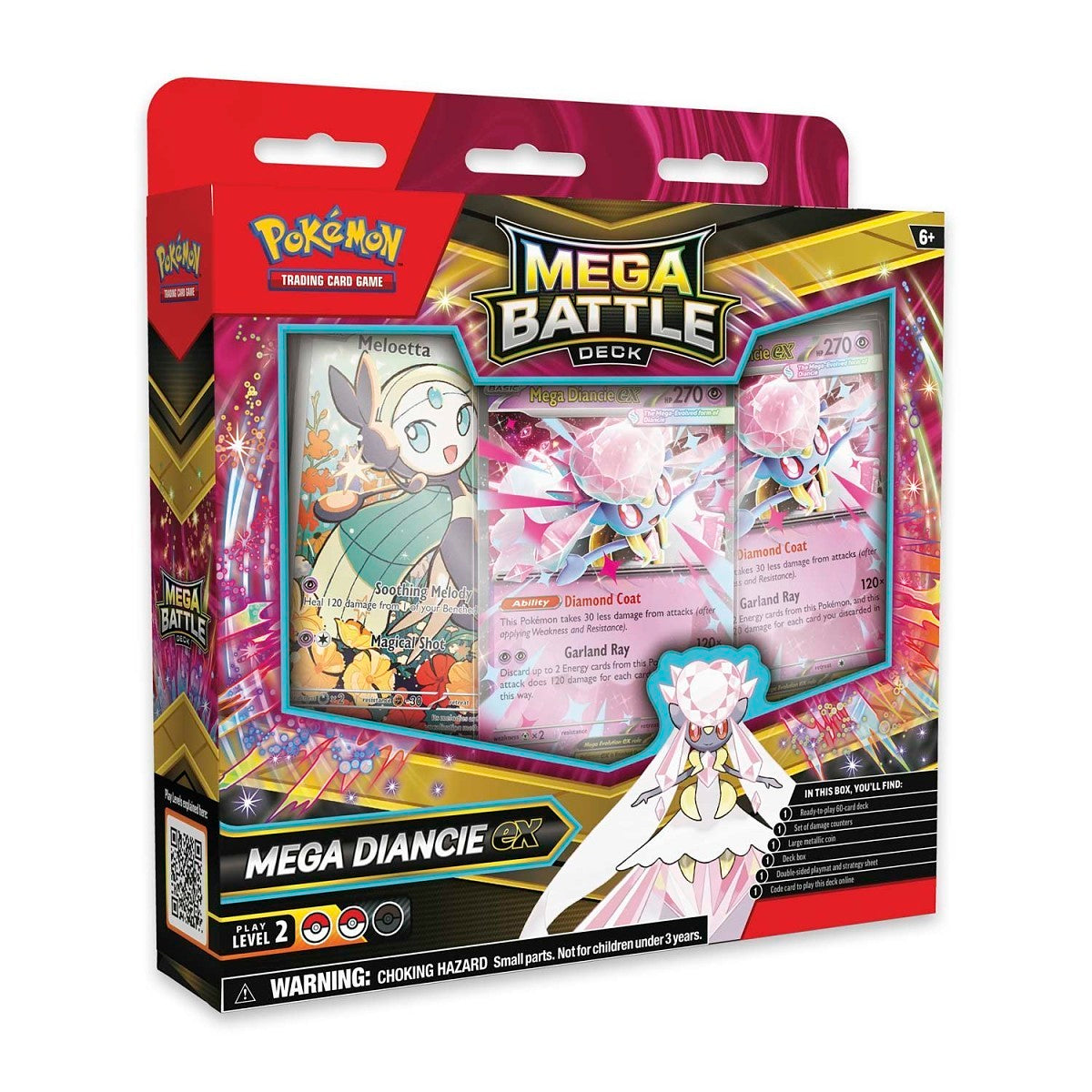 Mega Battle Deck - Mega Diancie ex - English - Pokémon TCG