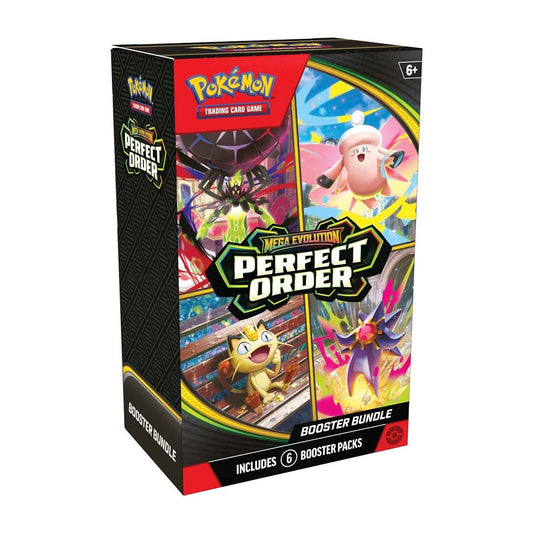 Mega Evolución - Orden Perfecto - Paquete de Boosters - Español - Pokémon TCG
