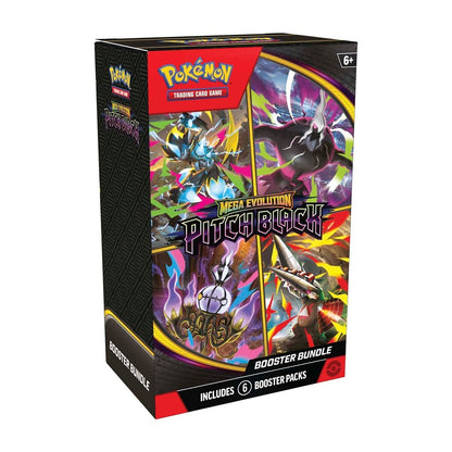 Pokémon TCG: Mega Evolution 5 – Pitch Black – Booster Bundle (6 Packs) – English (PREORDER)