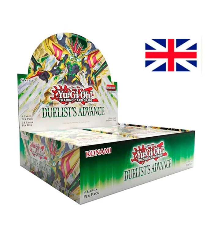 Yu-Gi-Oh! – Duelist's Advance – Boîte de Boosters (Présentoir, 24 Boosters) – Anglais