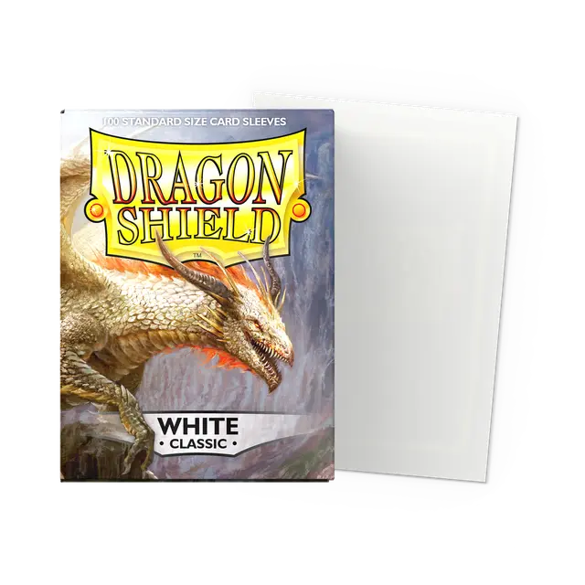 Dragon Shield – Sleeves – Classic White (100 Sleeves)