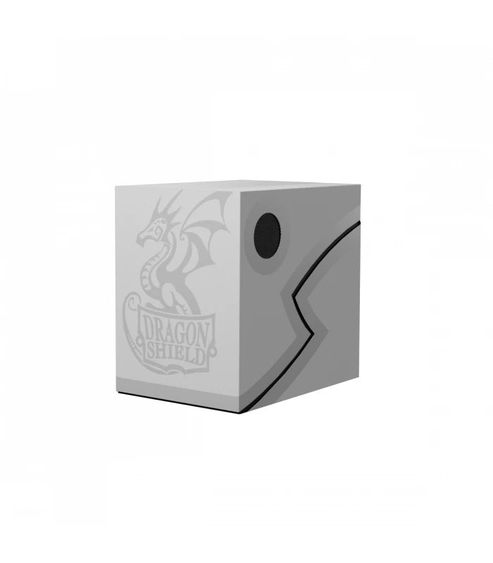 Dragon Shield – Deck Box – Double Shell – Ashen White/Black