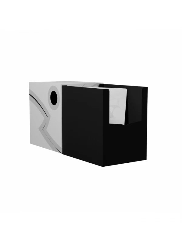 Dragon Shield – Deck Box – Double Shell – Ashen White/Black