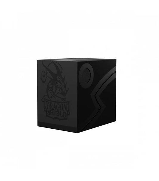 Dragon Shield – Deck Box – Double Shell – Black/Black