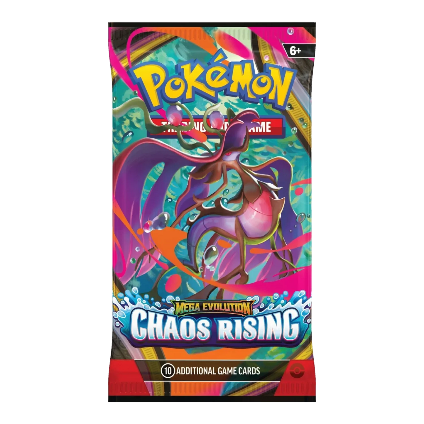 Pokémon TCG – Mega Evolution-Chaos Rising – Play Booster Pack – English