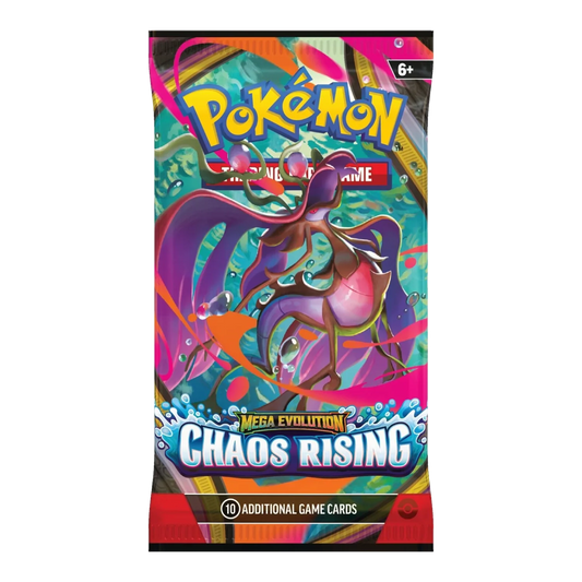 Pokémon TCG – Mega Evolution-Chaos Rising – Play Booster Pack – English