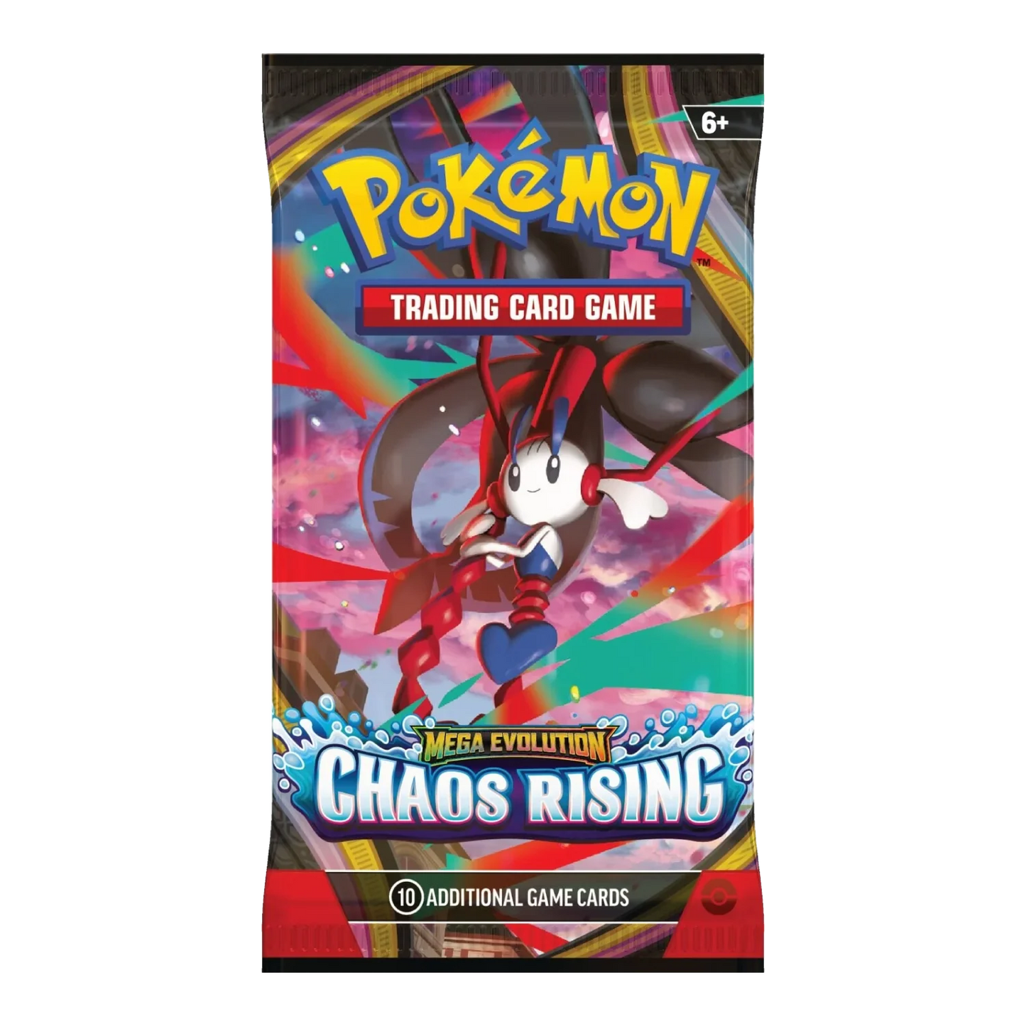 Pokémon TCG – Mega Evolution-Chaos Rising – Play Booster Pack – English