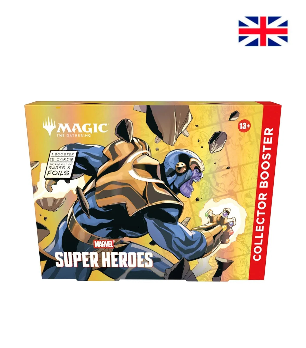 Magic: The Gathering – Marvel Super Heroes – Collector Booster Box – E – TAVERNIS