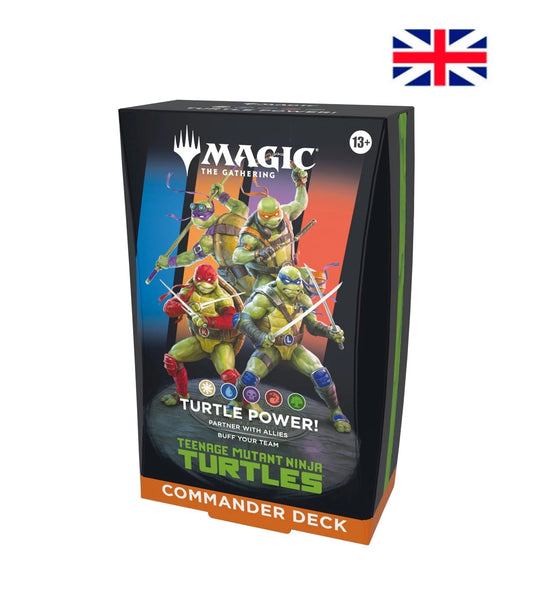 Mazo de Comandante - Tortugas Ninja Adolescentes Mutantes - Español - Magic: The Gathering