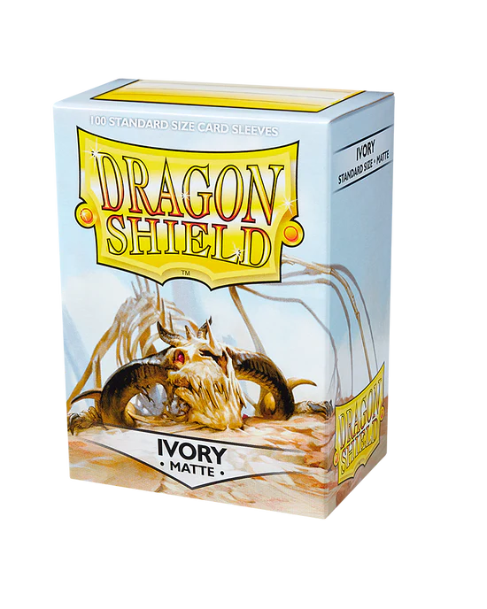 Dragon Shield – Sleeves – Matte Ivory (100 Sleeves)