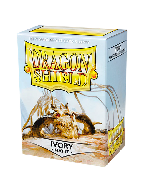 Dragon Shield – Sleeves – Matte Ivory (100 Sleeves)