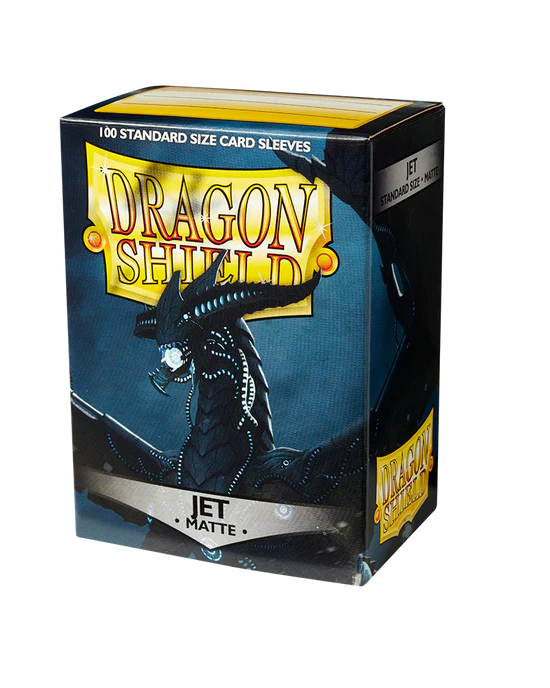 Dragon Shield – Sleeves – Matte Jet (100 Sleeves)