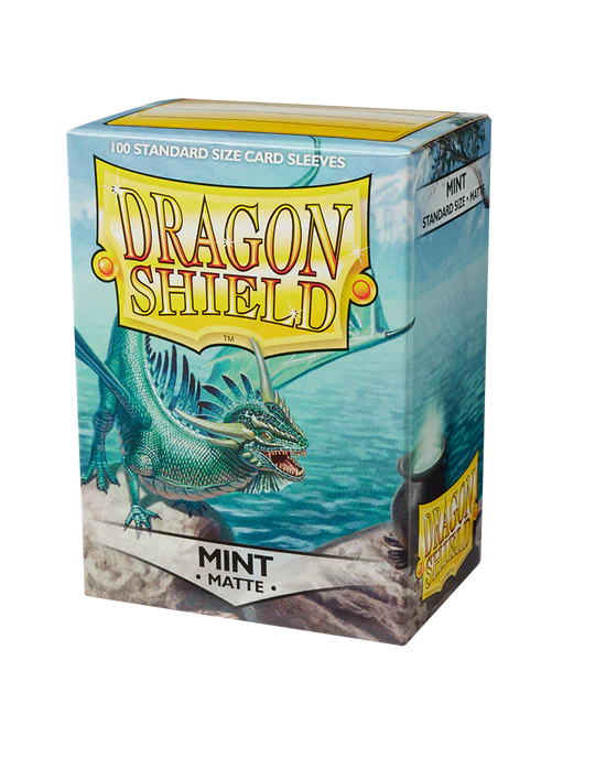 Matte Sleeves - Mint (100 Sleeves) - Dragon Shield