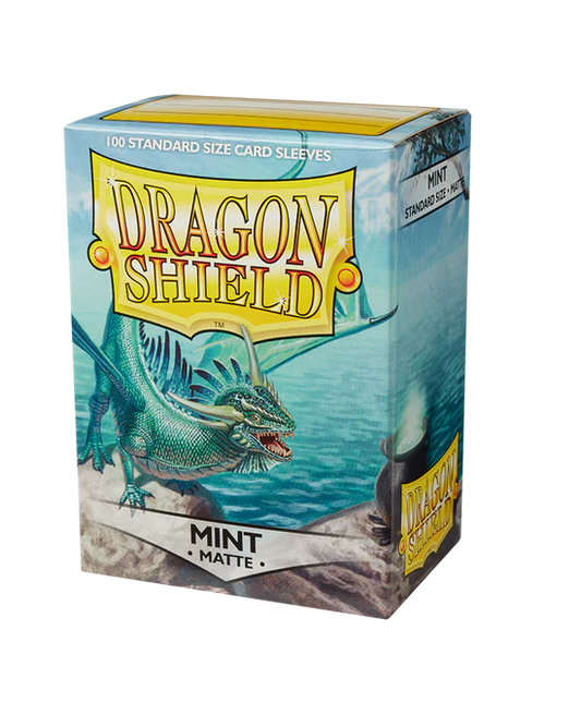 Matte Sleeves - Mint (100 Sleeves) - Dragon Shield