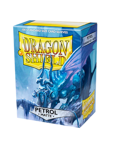 Matte Sleeves - Petrol (100 Sleeves) - Dragon Shield