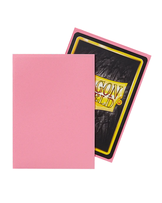 Matte Sleeves - Pink (100 Sleeves)  - Dragon Shield