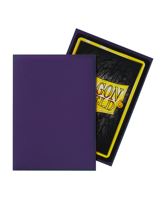 Matte Sleeves - Purple (100 Sleeves) - Dragon Shield