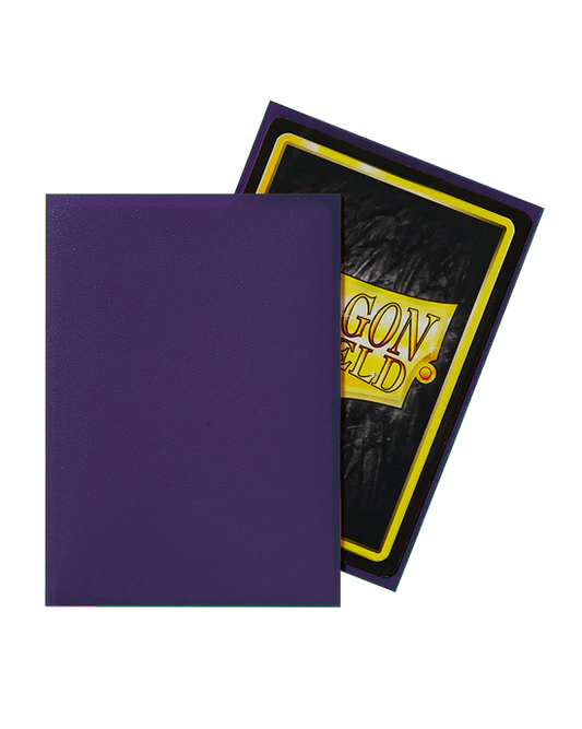 Matte Sleeves - Purple (100 Sleeves) - Dragon Shield