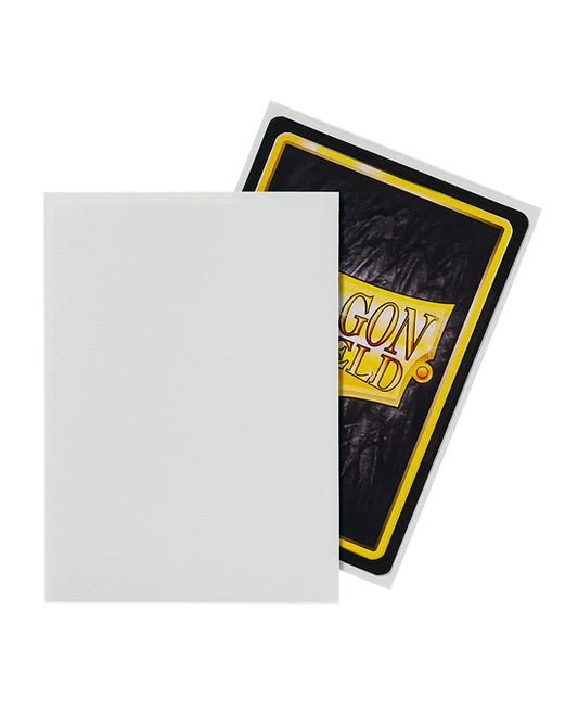 Dragon Shield – Sleeves – Matte White (100 Sleeves)