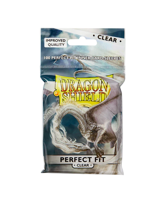 Dragon Shield – Sleeves – Perfect Fit Clear (100 Sleeves)