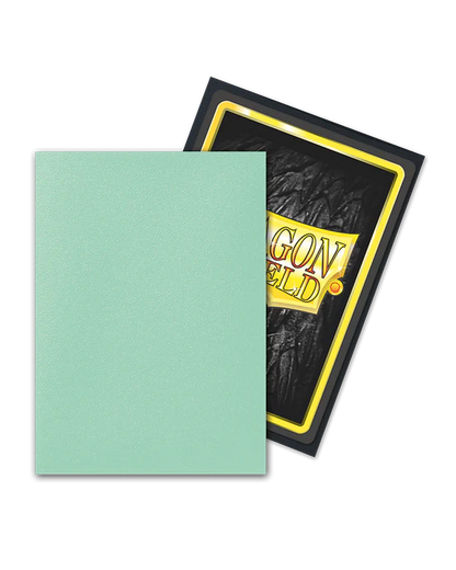 Dual Matte Sleeves - Eucalyptus 'Lehel' (100 Sleeves) - Dragon Shield