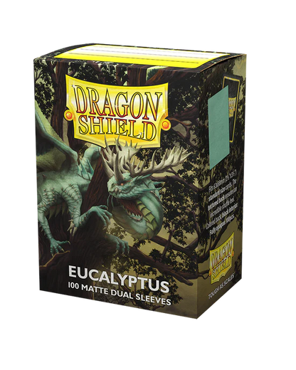 Dual Matte Sleeves - Eucalyptus 'Lehel' (100 Sleeves) - Dragon Shield