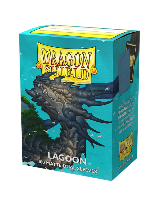 Dual Matte Sleeves - Lagoon 'Saras' (100 Sleeves) - Dragon Shield