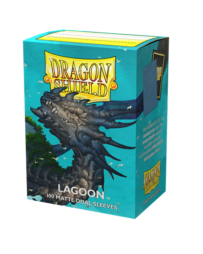Dual Matte Sleeves - Lagoon 'Saras' (100 Sleeves) - Dragon Shield
