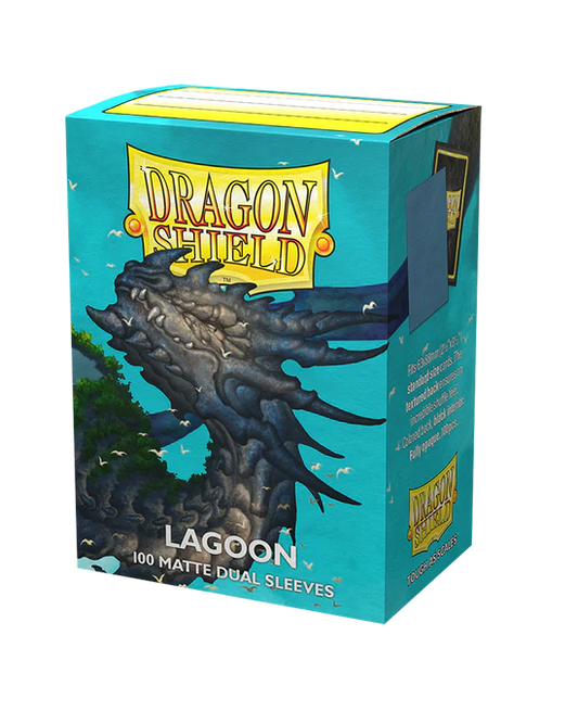 Dual Matte Sleeves - Lagoon 'Saras' (100 Sleeves) - Dragon Shield